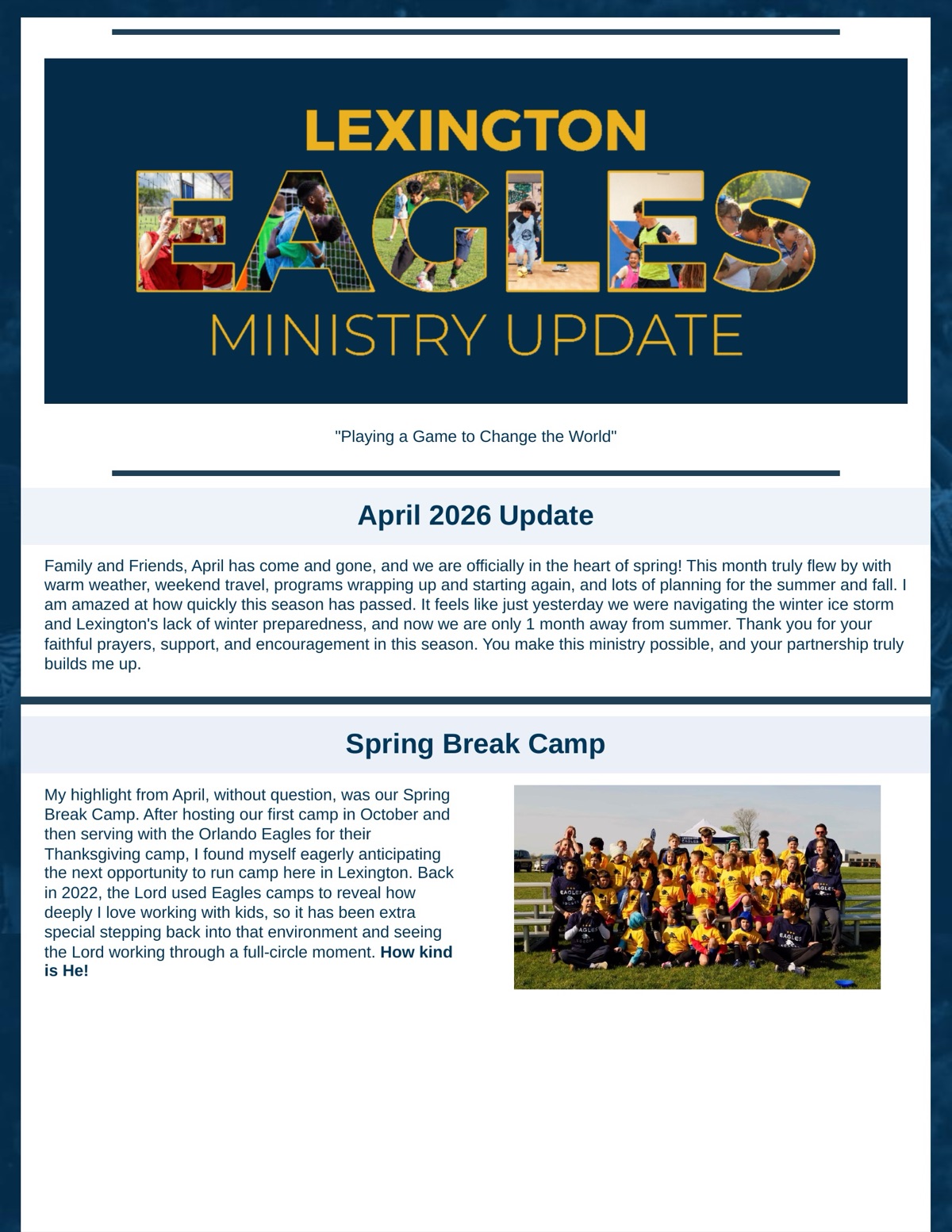 April 2026 Update - Page 1