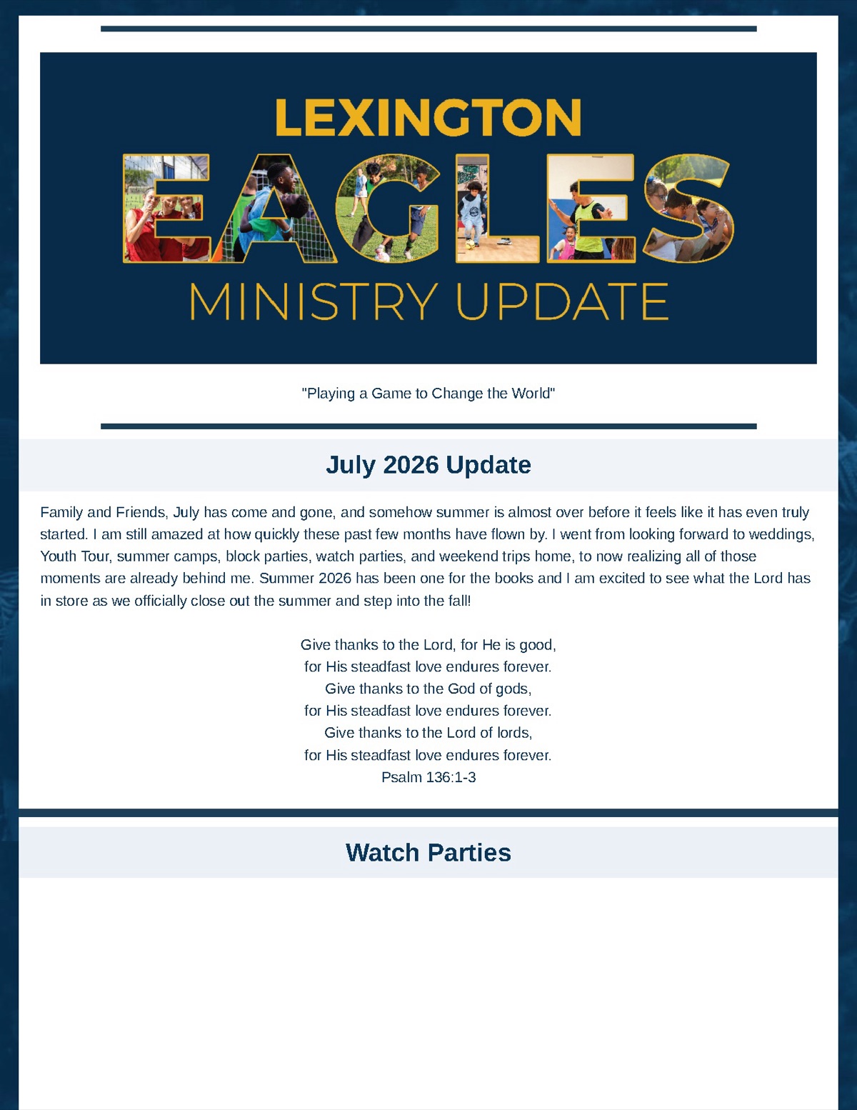 July 2026 Update - Page 1