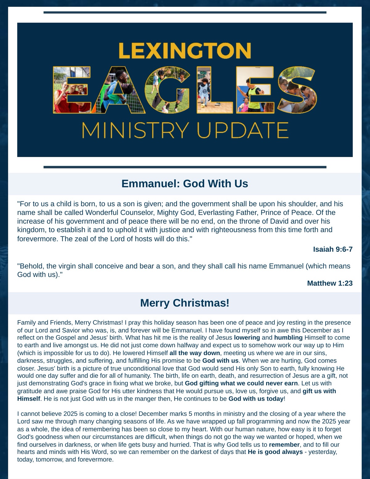 2025 Year in Review - Page 1